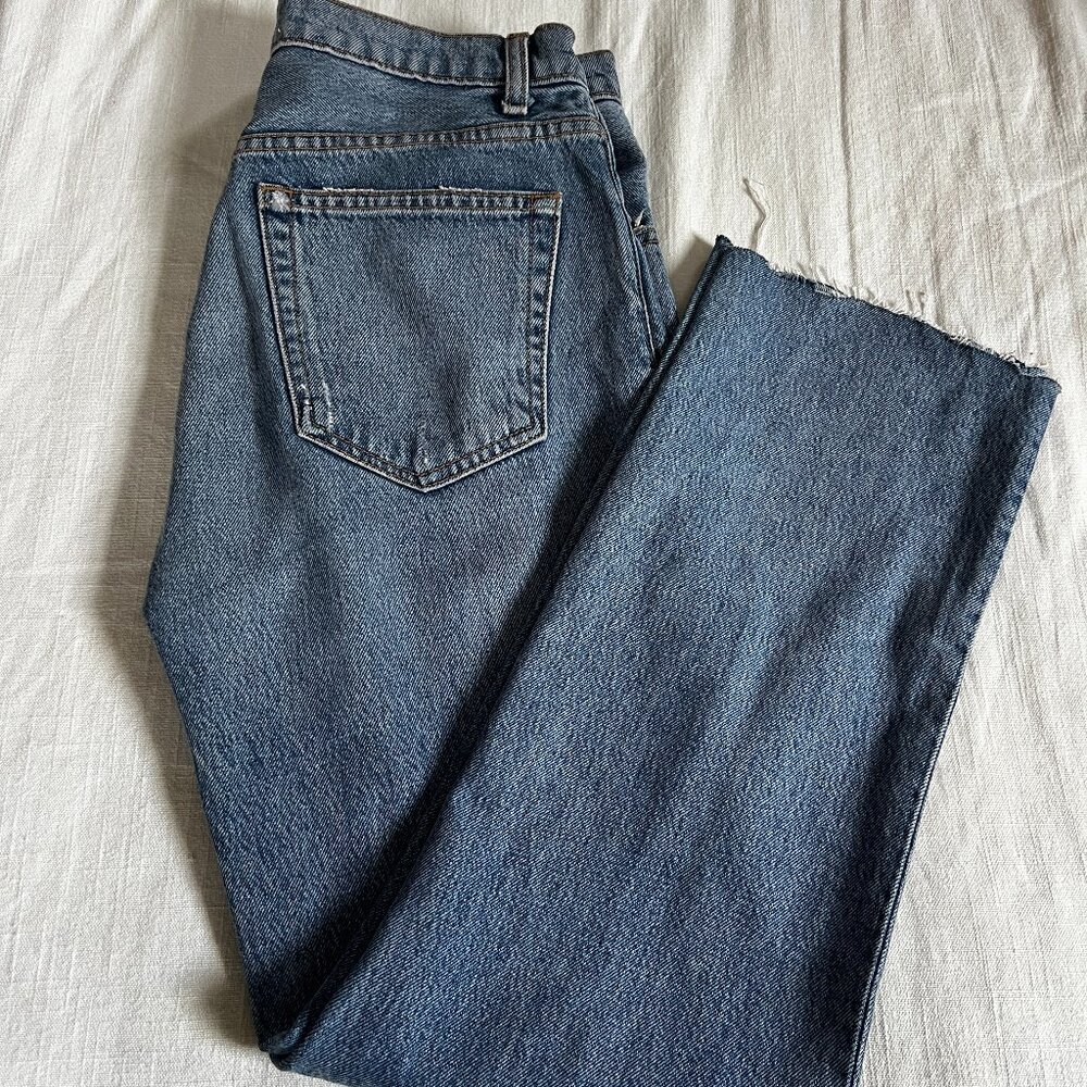 Reformation Cynthia High Rise Straight Jeans